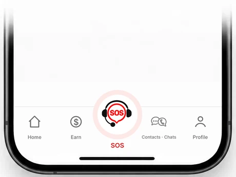 App preview: Tap SOS